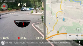 Baixar 3D Compass Plus Mapas e navegação para Android captura de tela 3