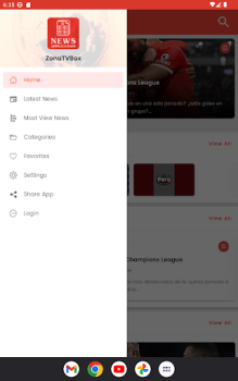 Baixar Zona Tv Box Esporte para Android captura de tela 4