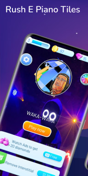 Baixar Rush E Piano tiles Música para Android captura de tela 5