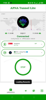 Baixar APNA TUNNEL LITE Ferramentas para Android captura de tela 2