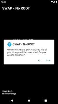 Baixar SWAP Sem ROOT Ferramentas para Android captura de tela 2