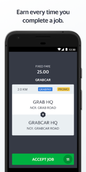 Baixar Grab Driver: App for Partners Mapas e navegação para Android captura de tela 2