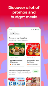 Baixar Gojek - Transportasi & Makanan Viagens para Android captura de tela 4