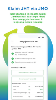 Baixar JMO (Jamsostek Mobile) Finanças para Android captura de tela 3