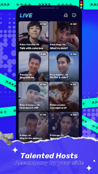 Baixar HeeSay - Blued LIVE & Dating Social para Android captura de tela 2