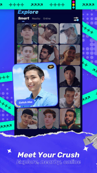 Baixar HeeSay - Blued LIVE & Dating Social para Android captura de tela 5