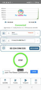 Baixar Tx Tunnel Pro - Super Fast Net Ferramentas para Android captura de tela 2