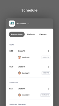 Baixar Loft Fitness Saúde e Bem-estar para Android captura de tela 3