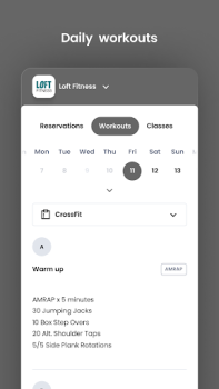 Baixar Loft Fitness Saúde e Bem-estar para Android captura de tela 4