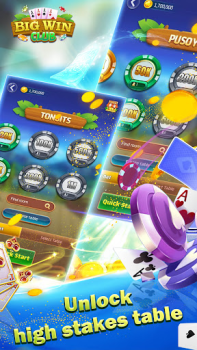 Baixar Big Win Club - Tongits Pusoy Cassino para Android captura de tela 5