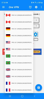 Baixar One VPN Ferramentas para Android captura de tela 2