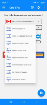 Baixar One VPN Ferramentas para Android captura de tela 3