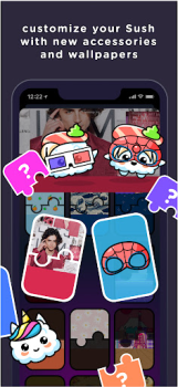 Baixar SUSH Crie um Pet Virtual Social para Android captura de tela 5