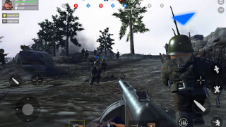 Baixar Ardennes Fury: WW2 FPS Guns Jogos de ação para Android captura de tela 4