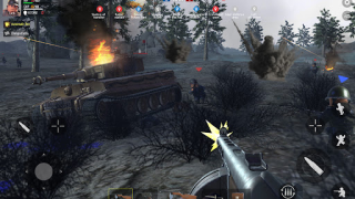 Baixar Ardennes Fury: WW2 FPS Guns Jogos de ação para Android captura de tela 5