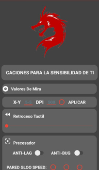 Baixar MACRO MSI - SENSIBILIDAD PRO Entretenimento para Android captura de tela 2
