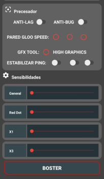 Baixar MACRO MSI - SENSIBILIDAD PRO Entretenimento para Android captura de tela 3