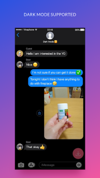 Baixar iFake: Fake Chat Messages Entretenimento para Android captura de tela 2