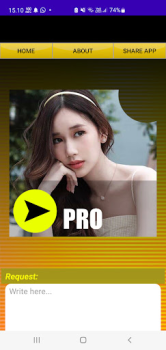 Baixar Video Bokeh Cantik Pro Entretenimento para Android captura de tela 2