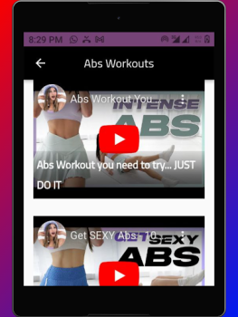 Baixar Workout - Chloe Ting Saúde e Bem-estar para Android captura de tela 6