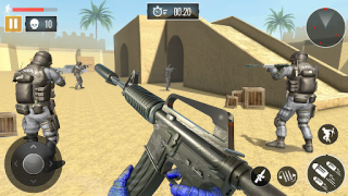 Baixar Action Games - 3D Team Shooter Aventura para Android captura de tela 7