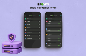 Baixar MiLO VPN - Fast VPN and Proxy Ferramentas para Android captura de tela 3