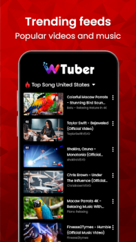 Baixar Reprodutor de Vídeo - wTuber Editores e Reprodutores de Vídeo para Android captura de tela 3