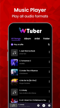 Baixar Reprodutor de Vídeo - wTuber Editores e Reprodutores de Vídeo para Android captura de tela 6
