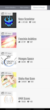 Baixar Manga Manlist Entretenimento para Android captura de tela 3