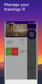 Baixar Full body workout at home Saúde e Bem-estar para Android captura de tela 5