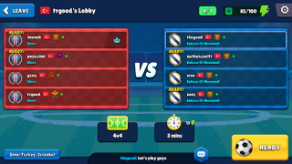 Baixar MamoBall 4v4 Futebol Online Jogos de esporte para Android captura de tela 6