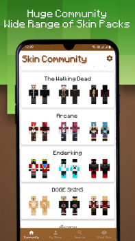 Baixar Skin Pack Maker para Minecraft Entretenimento para Android captura de tela 2