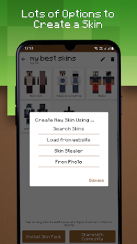 Baixar Skin Pack Maker para Minecraft Entretenimento para Android captura de tela 4