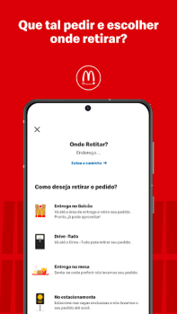 Baixar McDonald’s: Cupons e Delivery Comida e bebida para Android captura de tela 2