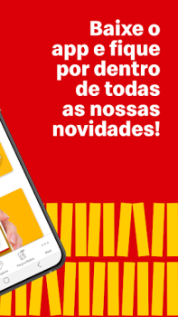 Baixar McDonald’s: Cupons e Delivery Comida e bebida para Android captura de tela 7