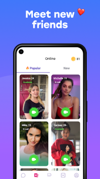 Baixar Mili - Live Video Chat Social para Android captura de tela 4