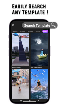 Baixar C Template - CapCut Template Editores e Reprodutores de Vídeo para Android captura de tela 6