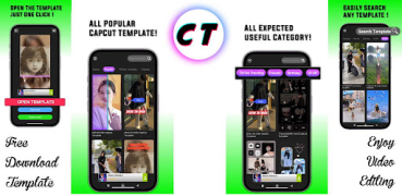 Baixar C Template - CapCut Template Editores e Reprodutores de Vídeo para Android captura de tela 7