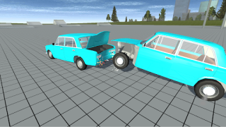 Baixar Simple Car Crash Physics Sim Simuladores para Android captura de tela 4