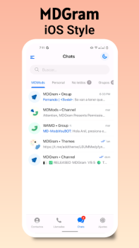 Baixar MDGram Messenger Contato para Android captura de tela 3