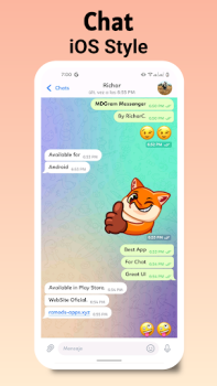 Baixar MDGram Messenger Contato para Android captura de tela 4