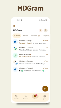 Baixar MDGram Messenger Contato para Android captura de tela 6