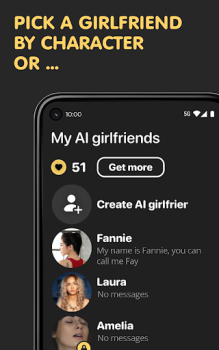 Baixar Romantic AI - Chat Girlfriend Entretenimento para Android captura de tela 6