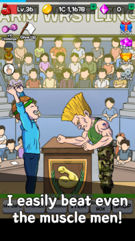 Baixar Arm Wrestling Clicker Simuladores para Android captura de tela 6