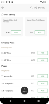 Baixar Pizza Hot Comida e bebida para Android captura de tela 2