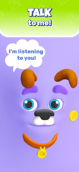 Baixar My Talking Slimy: cat friends Casual para Android captura de tela 2