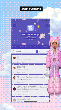 Baixar Everskies: Virtual Dress up Jogos de papéis para Android captura de tela 4