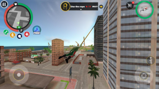 Baixar Rope Hero: Vice Town Jogos de ação para Android captura de tela 2