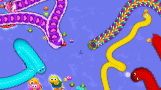 Baixar Worm Hunt - Jogo da cobrinha Jogos de ação para Android captura de tela 2