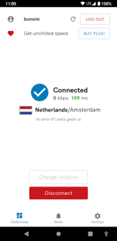 Baixar Geph: free anti-blocking VPN Ferramentas para Android captura de tela 7